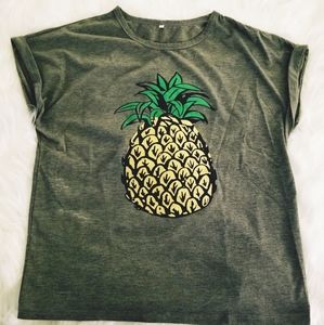 NEW pineapple tshirt